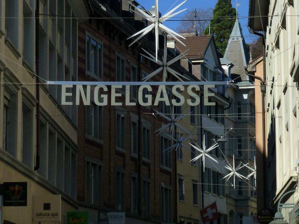 Hotel Weisses Kreuz Saint-Gall Extérieur photo